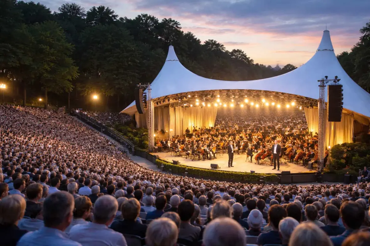 Saisonabschlusskonzert Berliner Philharmoniker, Waldbühne Berlin Konzert