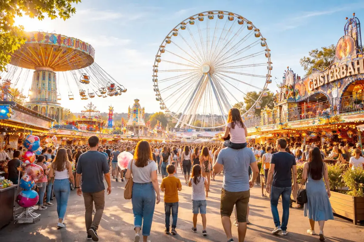 Berlin ,Frühlingsfest ,Volksfest ,Stadtkultur