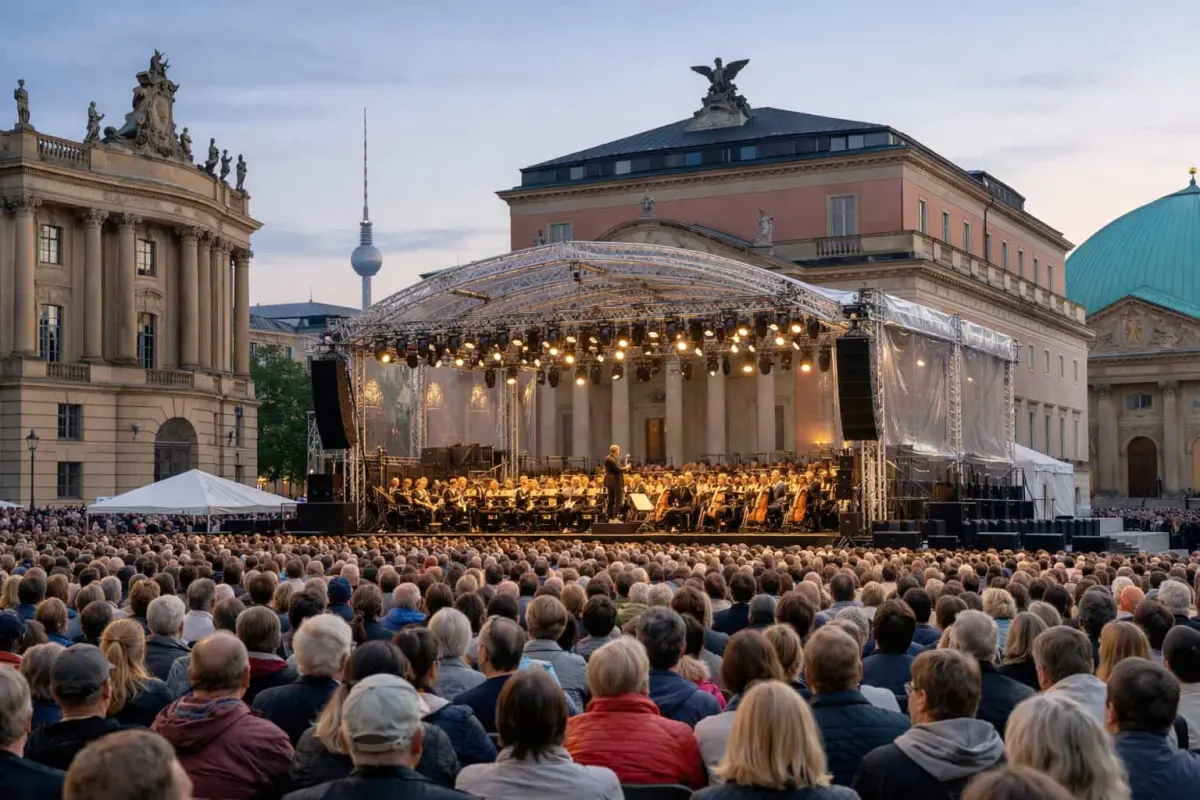 Staatsoper für alle, Bebelplatz Konzert, Staatskapelle Berlin Open Air