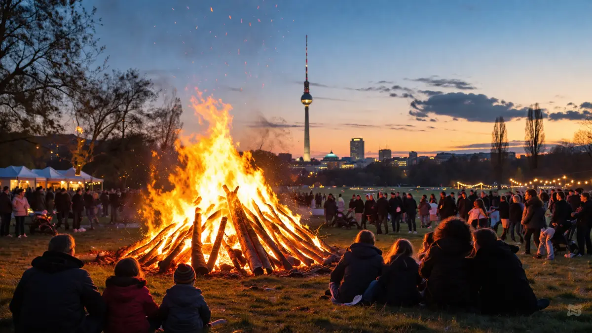 Osterfeuer Berlin 2026, Ostern Berlin 2026, Berliner Osterfeuer, Osterfeuer Falkenberg,