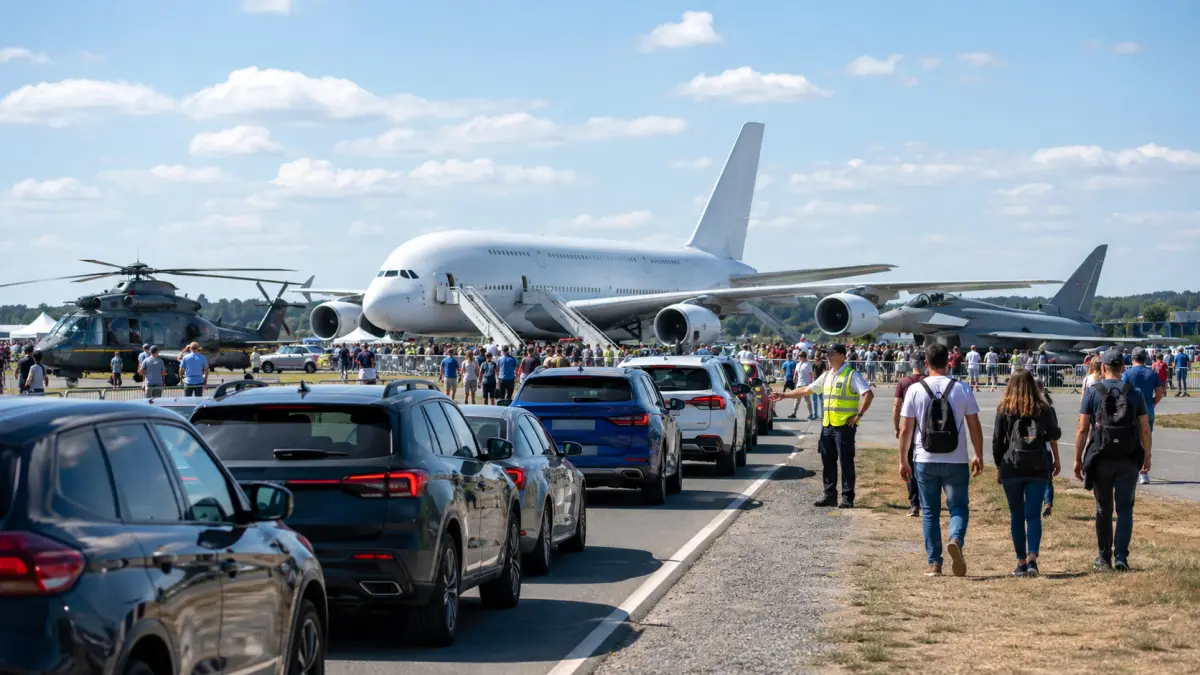 ILA-Besucher müssen mehr Zeit einplanen